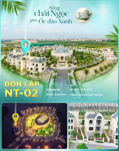 🏛️ BIỆT THỰ ĐƠN LẬP 305.7M² – KHÔNG GIAN SỐNG BIỂU TƯỢNG DÀNH CHO CHỦ NHÂN XỨNG TẦM