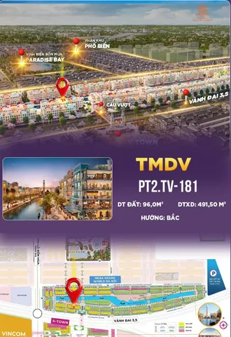 🏢 TMDV 96M² – KHAI THÁC KINH DOANH TỐI ĐA VỚI 491.5M² SÀN XÂY DỰNG