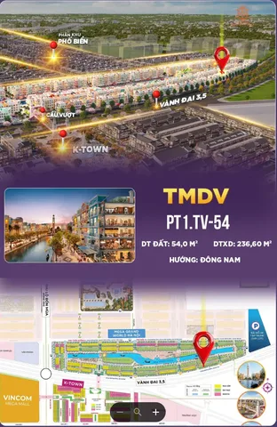 🏢 TMDV 54M² – SẢN PHẨM KINH DOANH NHỎ GỌN, TỐI ƯU DÒNG TIỀN KHAI THÁC