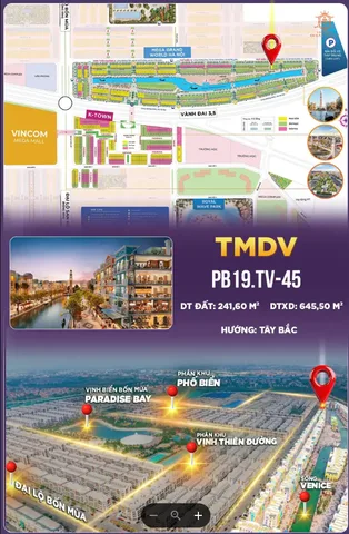 🏢 TMDV 241.6M² – QUỸ ĐẤT LỚN, KHAI THÁC KINH DOANH QUY MÔ GIỮA ĐẠI ĐÔ THỊ