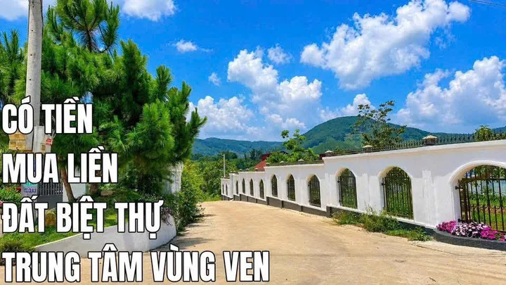 Đất nền biệt thự ven Đà Lạt - TẶNG GIẾNG KHOAN – Sổ hồng riêng– Giá chỉ với 1 TỶ 350