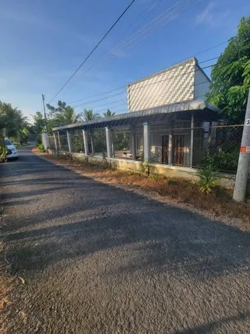 Bán nhà 2 mặt tiền 1158.7m² có sẵn 200m² thổ cư ngang 26m giá 4.63 tỷ gần Cầu Rạch Rô, Phường Tân Ngãi, tỉnh Vĩnh Long.