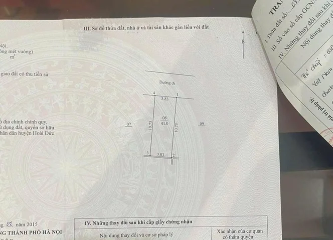 ✅ Siêu Phẩm 41M2 Phân Lô Lai Xá – Ô Tô Tránh, Ngay Sát ĐH Thành Đô