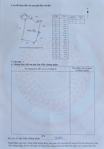 Bán đất 5729.3m² ngang 2m giá 1.75 tỷ tại Xã Hòa Phú