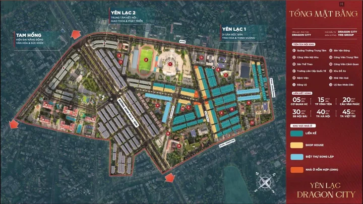 🔥 DRAGON CITY YÊN LẠC – SIÊU PHẨM ĐẤT NỀN LÕI TRUNG TÂM CHUẨN BỊ RA HÀNG THÁNG 6