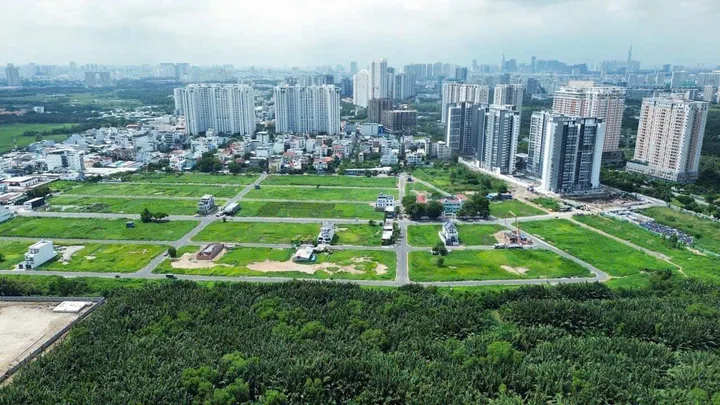 Bán đất 250m² full thổ cư  MT đường 20m KDC Thái Sơn giá 88tr/m2 tại Xã Nhà Bè