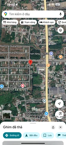 Bán đất đối diện cây xăng asd mp4, đường song song quốc lộ 13
