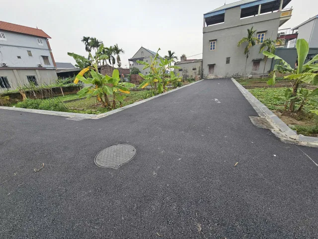 Bán đất Đình Trung xã Thư Lâm giá chỉ 3 tỷ 46,6m2 đường nhựa ô tô tránh