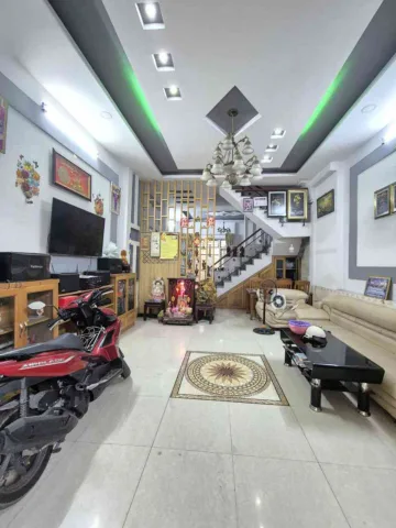 Bán Gấp Nhà Phố 3 Tầng  Diện Tích 76m2 Xe Hơi Ra Thẳng Nguyễn Thị Kiểu PTân Thới Hiệp Q12