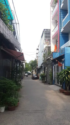 ( H ) Bán nhà 4 Tầng, Hẻm ôtô Thông, DT: 64m² full thổ cư ngang 4m giá 6.2 tỷ tại Phường Bình Hưng Hòa