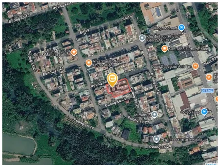 Bán đất 100m² full thổ cư ngang 5m giá 9.8 tỷ tại Xã Nhà Bè