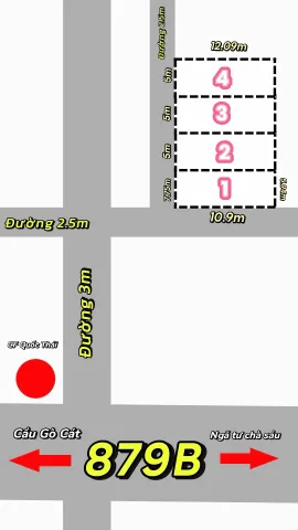 Vài lô khu phố Mỹ Lợi, Phường Mỹ Phong 
Đường ôtô tới đất, nhựa vào 1 xẹt