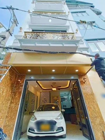 Kim Giang, Hoàng Mai, ngõ thông kinh doanh, 7 tầng thang máy, ô tô vào nhà, 55m2, 15.8 tỷ
