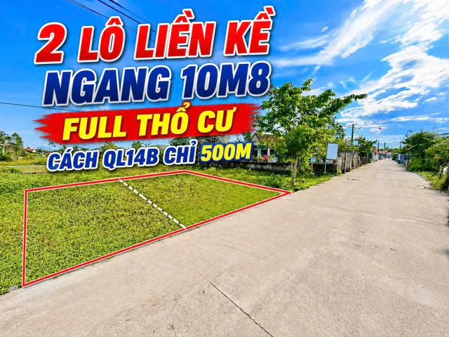 SIÊU PHẨM MẶT TIỀN ĐÔNG PHÚ 2 - GIÁP RANH HOÀ VANG - KHÔNG NGẬP LỤT