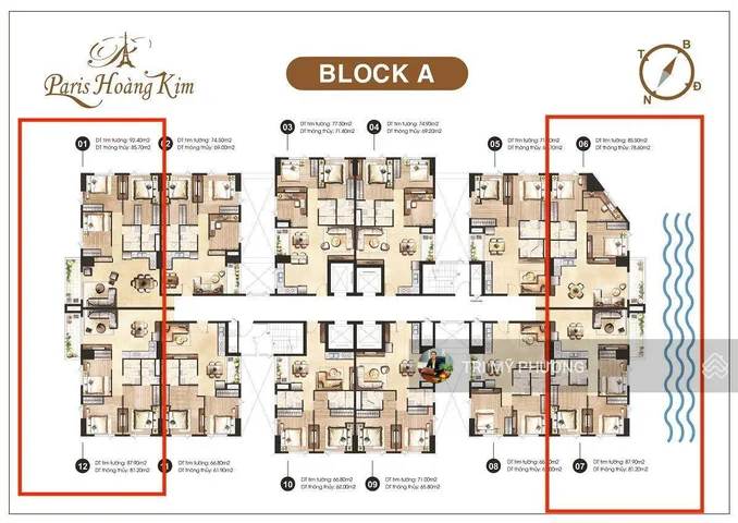 Bán căn góc 3PN + 2 view ôm trọn SG phồn hoa + giá bán gốc CĐT Paris Hoàng Kim, Quận 2 - Xem nhà ngay