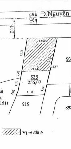 Bán lô đất mặt tiền Nguyễn Đình Quân-P5 Đà Lạt 256m - giá 11 tỷ - cách Hồ Xuân Hương 3km ngay trung tâm tp