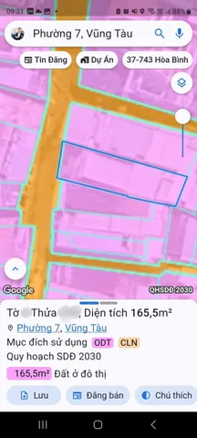 🔥 BÁN ĐẤT TẶNG NHÀ HẺM Ô TÔ NGUYỄN AN NINH – TRUNG TÂM TP VŨNG TÀU - 165.3M2 - 7.9 TỶ 🔥