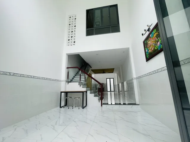 NHÀ MỚI GẦN BÌNH PHÚ ,GIÁP T.ÊN L.ỬA,QUẬN 6-DT 82M2 -NỞ HẬU TÀI LỘC -XE HƠI THÔNG CHỈ 1 CĂN DUY NHẤT VÀO Ở NGAY- NHỈNH NHẸ 7TỎI (L147)
