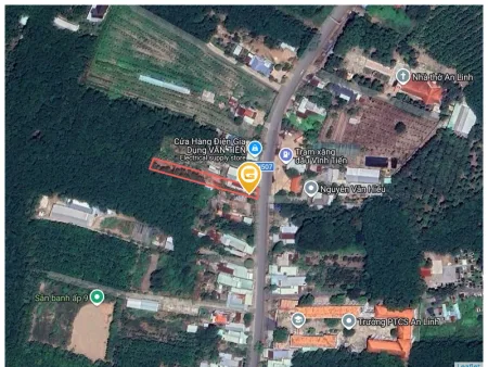 Bán đất 1010m² có sẵn 100m² thổ cư ngang 10m tại Xã An Long