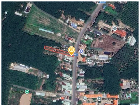 Bán đất 1010m² có sẵn 100m² thổ cư ngang 10m tại Xã An Long