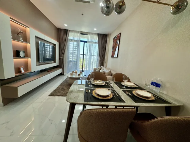 Cho thuê căn hộ chung cư Fancy Tower khu đô thị Hưng Phú đầy đủ nội thất
