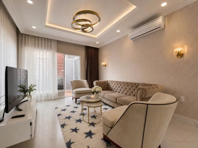 BDS HVL LVCC: CHO THUÊ Villa 3 Nguyễn Thị Thập, Q7 đã sẵn sàng mở cửa cho thuê, 8x25m, 6 pn 5 wc, có hồ bơi, nội thất sang trọng. Giá thuê 90 triệu, cọc 3 tt 3.