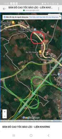 Bán đất 5200m² ngang 62m giá 5.5 tỷ tại Xã Di Linh