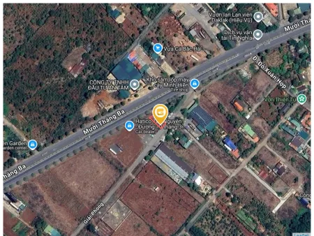 Bán đất 223m² full thổ cư ngang 10m giá 16 tỷ tại Phường Buôn Ma Thuột