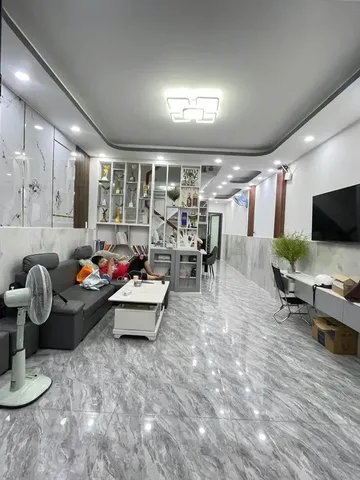 Bán Nhà 2 DT 76M2 Mặt Tiền 4M Sổ Hồng Riêng Dương Cát Lợi, Chỉ 4.85Tỷ.