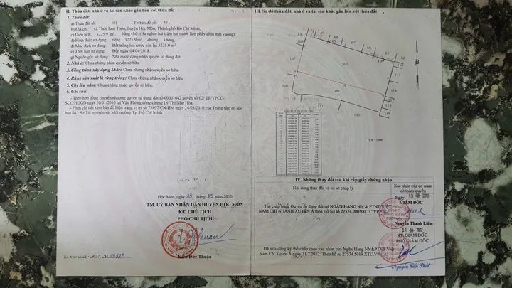 Bán đất 5205m² có sẵn 347m² thổ cư ngang 57m giá 72 tỷ tại Xã Đông Thạnh