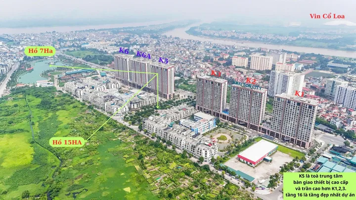 Bán CC Khai Sơn 101m² K5-1605 thông thủy giá 8.5 tỷ tại Phường Bồ Đề