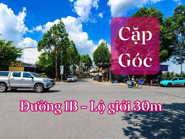 CẶP NỀN GÓC ( Đường 1B & Đường số 13) - KHU VĂN HOÁ TÂY ĐÔ - P. CÁI RĂNG - TP. CẦN THƠ