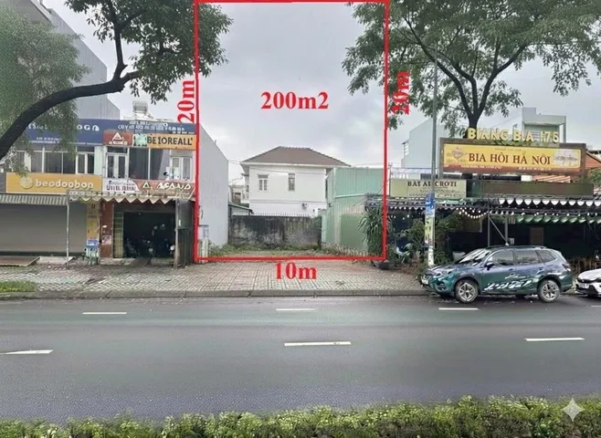 Bán cặp đất Nguyễn Phước Lan, gần Cầu Hoà Xuân 200m2 - Giá 39 tỉ