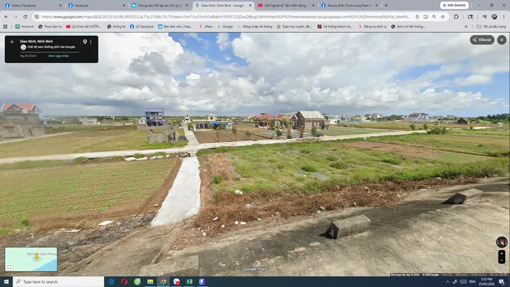 Bán đất 98.5m² full thổ cư ngang 4.8m giá 3.85 tỷ tại Xã Giao Ninh