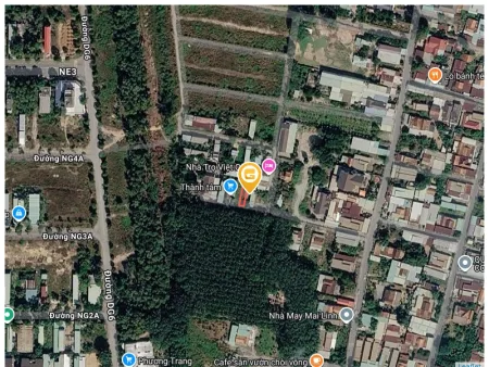 Bán đất 134,1m² có sẵn 110m² thổ cư ngang 5m giá 1.32 tỷ tại Phường Chánh Phú Hòa