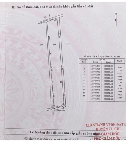 Bán đất 1827m² ngang 15m giá 4.75 tỷ tại Xã Nhuận Đức
