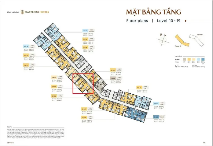 Hàng hiếm căn 2PN toà B Masteri trục 09 tầng cao, view Sông cực mát mẻ chênh RẺ nhất thị trường