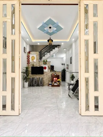 NHÀ  4 TẦNG - 42M2 -  SÁT LÊ VĂN QUỚI - HẺM XE HƠI - BÌNH TÂN