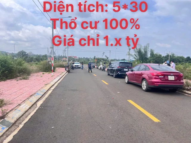Bán đất 150m² full thổ cư ngang 5m giá 1.59 tỷ tại Xã Quảng Phú (D18)