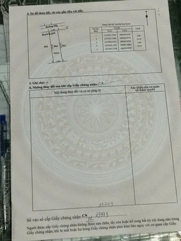 Bán đất 100m² full thổ cư ngang 5m giá 1 tỷ tại Xã Nhuận Đức