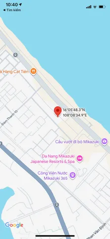 Bán đất (ngang 15m) đường Xuân Thiều 21, sât biển Nguyễn Tất Thành, chỉ 13.35 tỷ tl