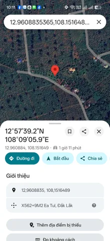 Bán đất 992m² ngang 16m giá 850 triệu tại Xã Ea Tul