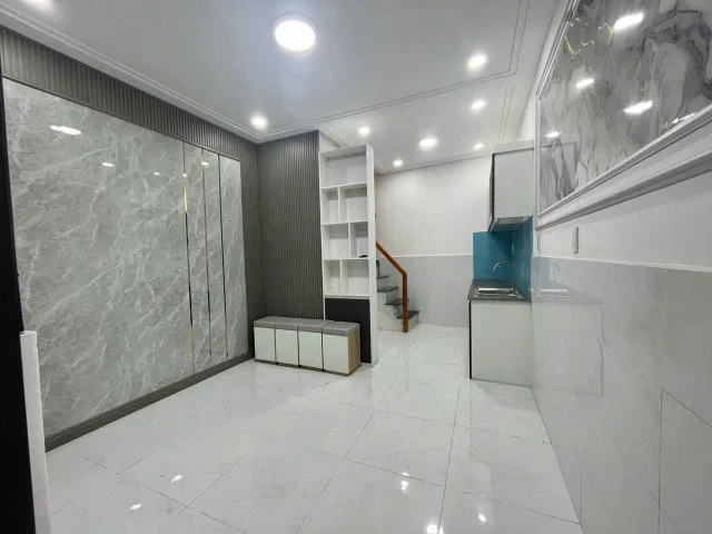 Hẻm 6m ô tô né nhau. Nhà 1/ đường phan văn hớn gần Cầu Tham Lương, DT 3,5x7m. Giá 1,389 tỷ (TL)