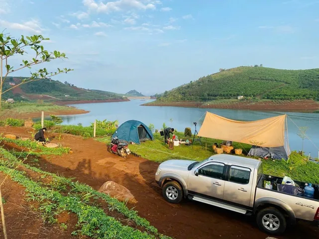 Đất mặt tiền bán hồ đăk lông thượng, bảo lâm, lâm đồng