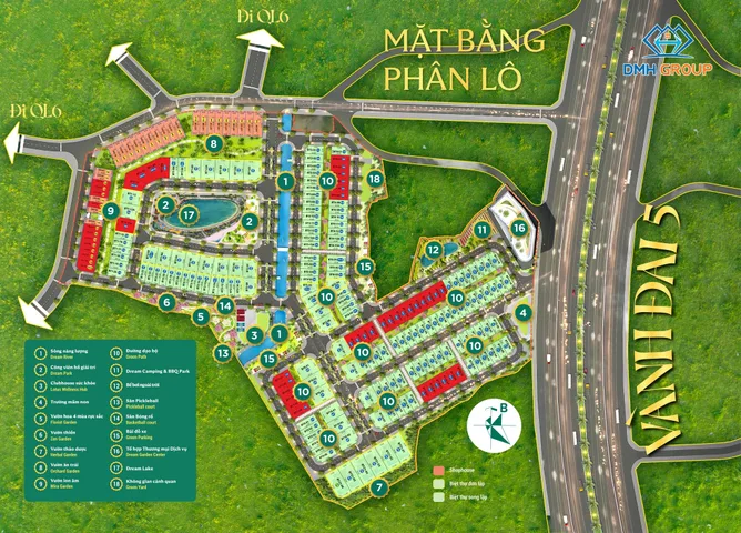 Bán Đất Nền/Biệt Thự Dream Garden City Lương Sơn Hòa Bình - Sổ Đỏ Lâu Dài, Giá Đầu Tư F0