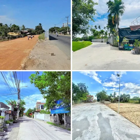 Bán nhanh 3 lô đất liền kề - quốc lộ 14B -giáp sát đường Nam Kì Khởi Nghĩa