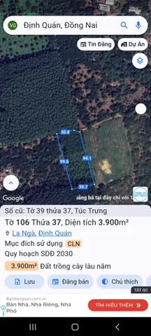 Nhà Đất Túc Trưng Định Quán Đồng Nai