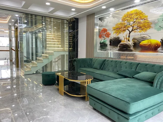 BÁN GẤP  NHÀ PHỐ 5 TẦNG DIỆN TÍCH  84M2  THANG MÁY XÂY MỚI – ĐƯỜNG XE TẢI RA TRẦN THỊ CỜ P THỚI AN