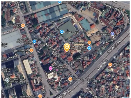 Bán nhà 95m² có sẵn 80,5m² thổ cư ngang 6m giá 18.9 tỷ tại Đường Vĩnh Tuy Phường Vĩnh Tuy