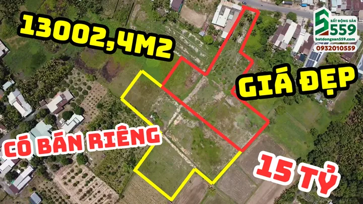 Bán đất diện tích lớn mặt tiền đường Thượng Thâu Thanh, Hòa Thành, Tây Ninh